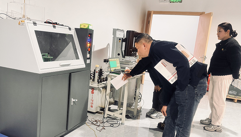 聚焦絕緣材料品質(zhì):客戶到訪武漢雷科電力開(kāi)展擊穿電壓測(cè)試交流